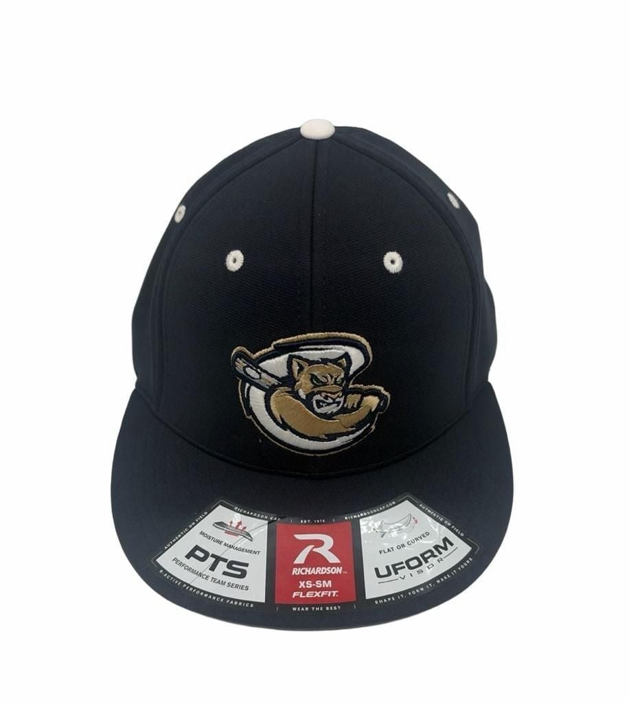 Richardson Kane County Cougars PTS 20 Size XS-SM Flexfit Hat Cap Navy 2