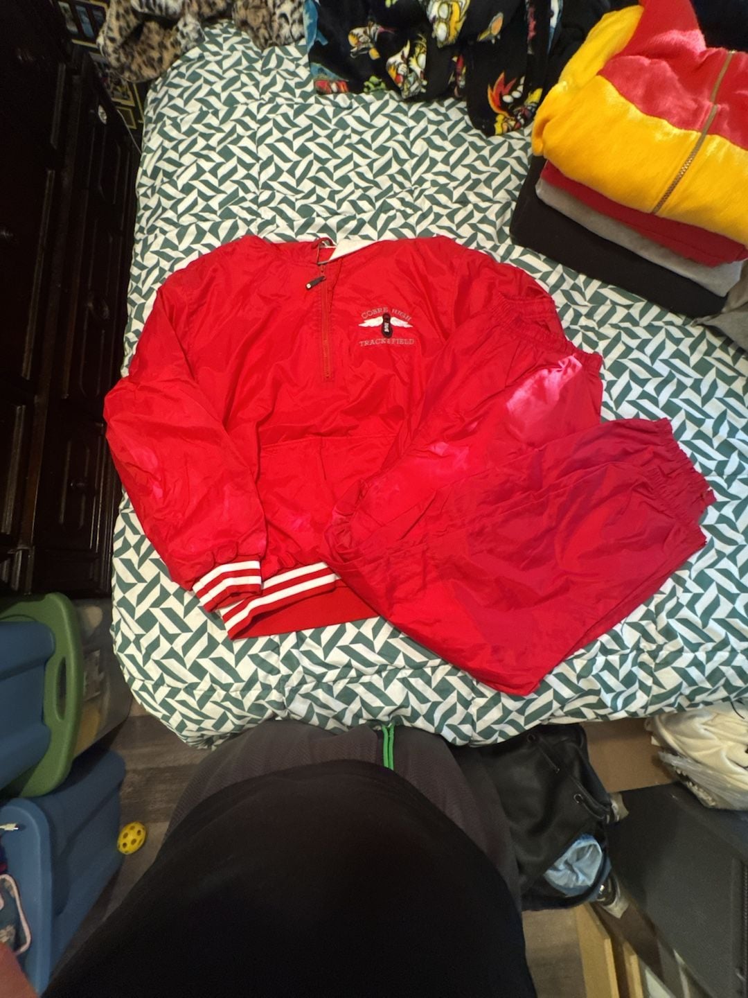 Holloway Tracksuit Size XL Red Cobre High Track & Field 1