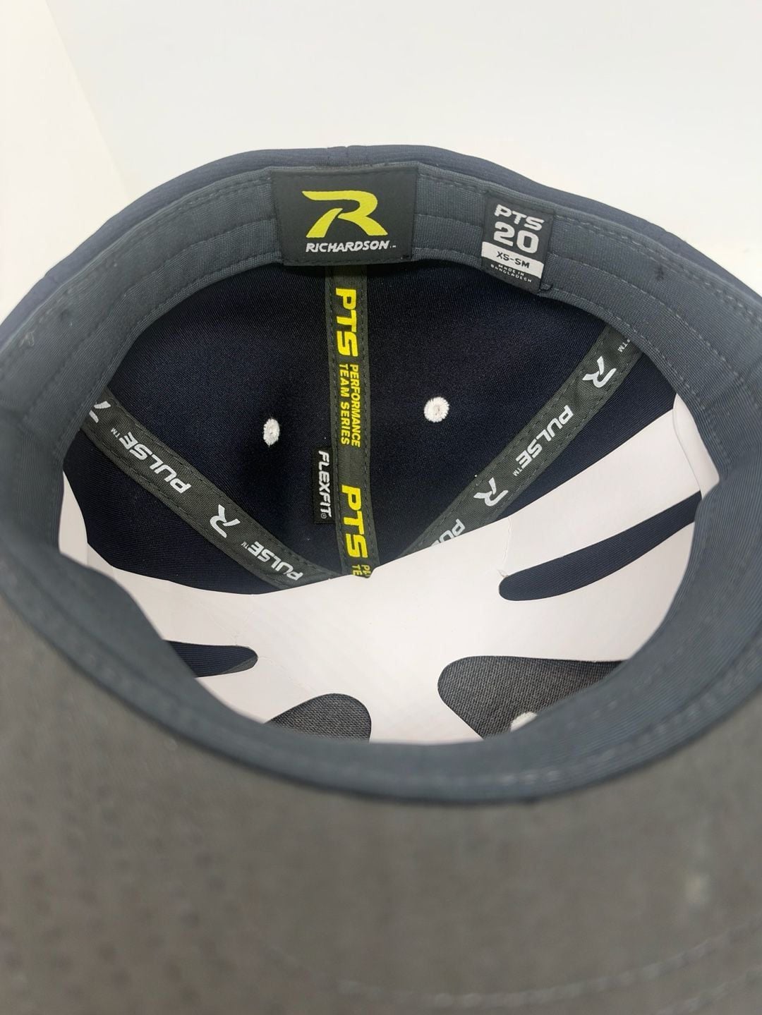 Richardson Kane County Cougars PTS 20 Size XS-SM Flexfit Hat Cap Navy 4