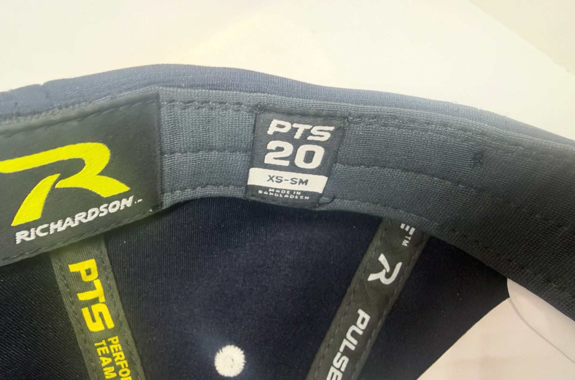 Richardson Kane County Cougars PTS 20 Size XS-SM Flexfit Hat Cap Navy 5