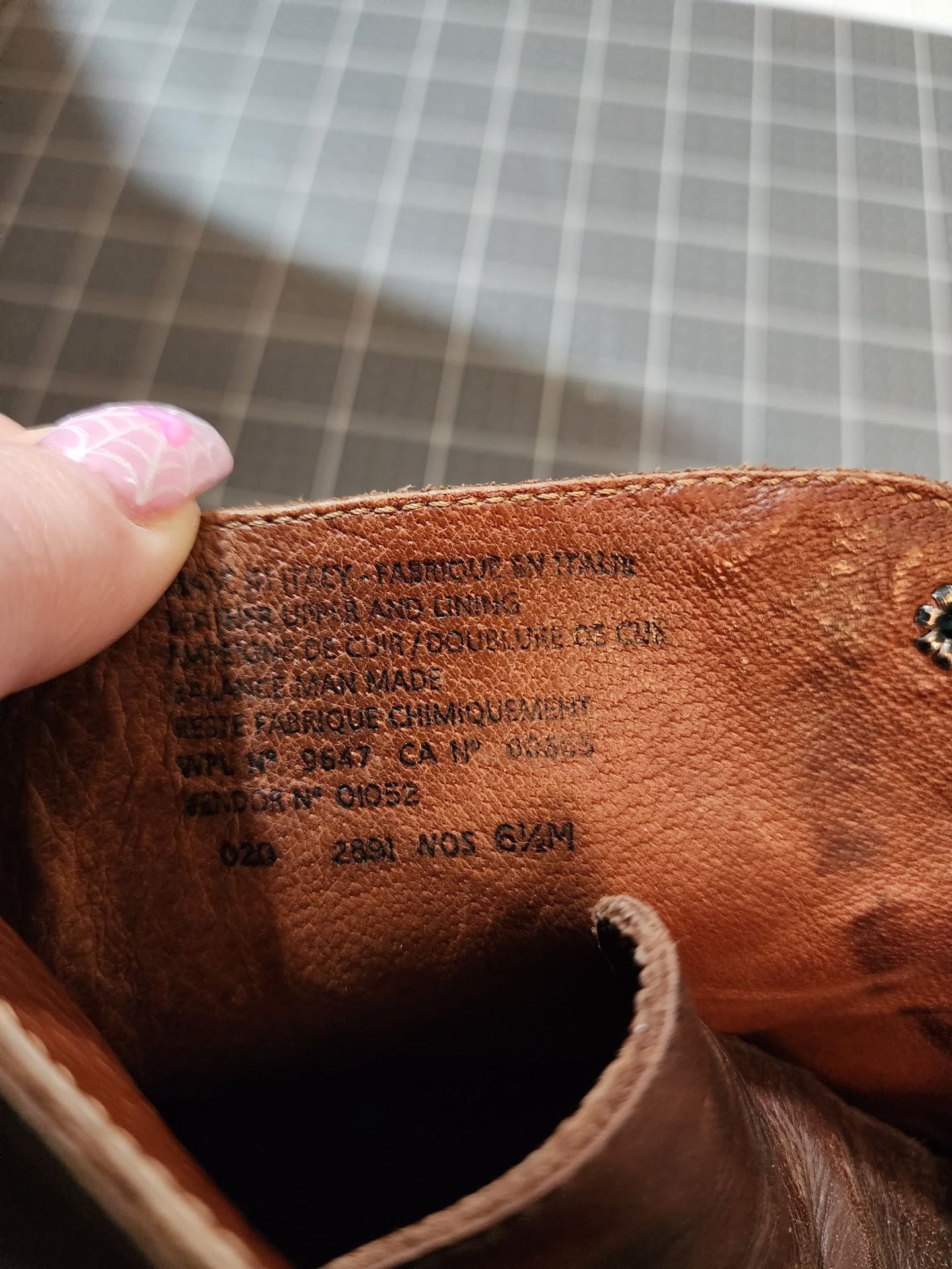 Vintage Eddie Bauer Size 6.5M Cognac Brown 3