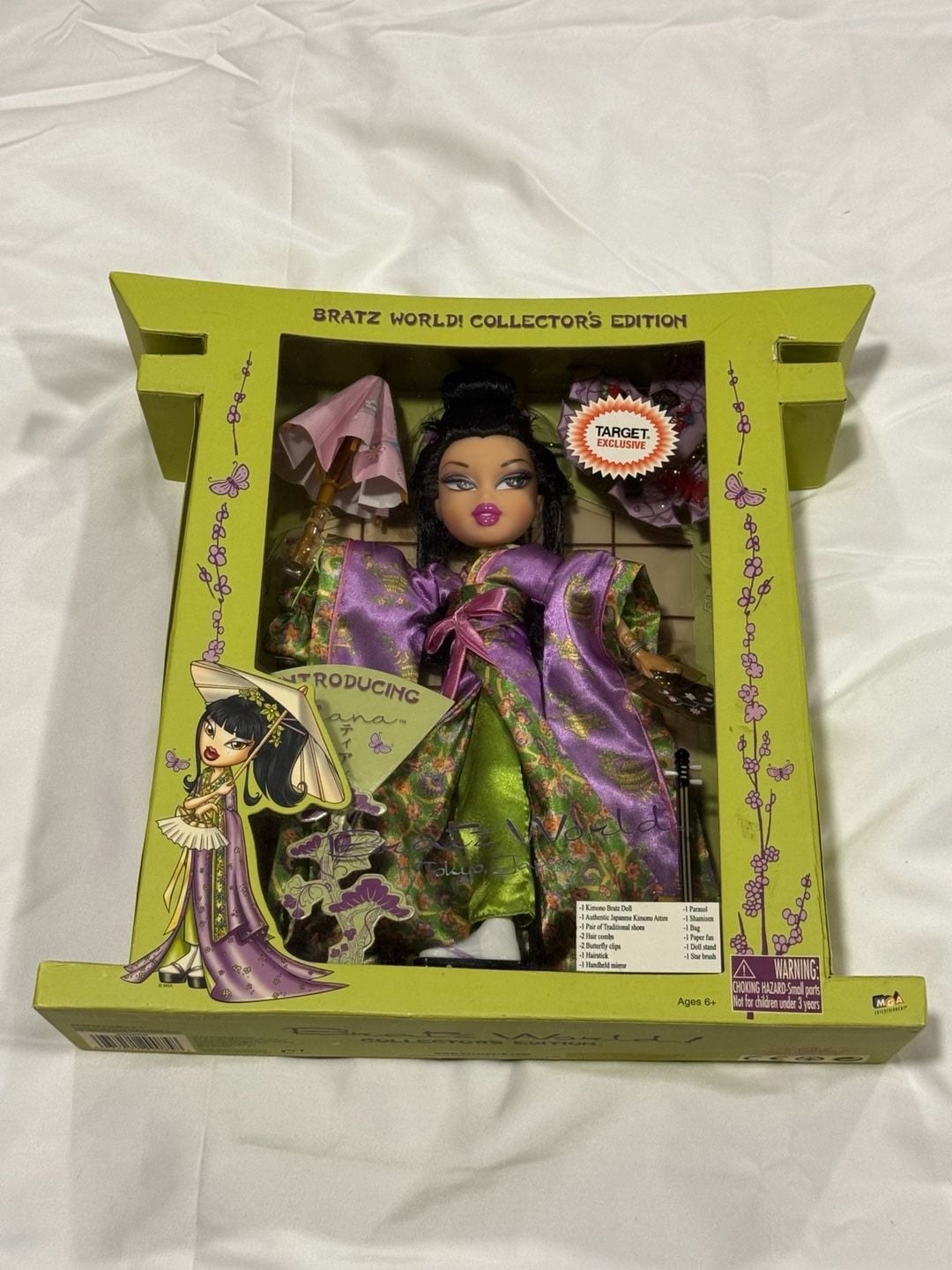 New MGA Bratz World Collectors Edition Tiana Kimono Doll NIB 2004 1