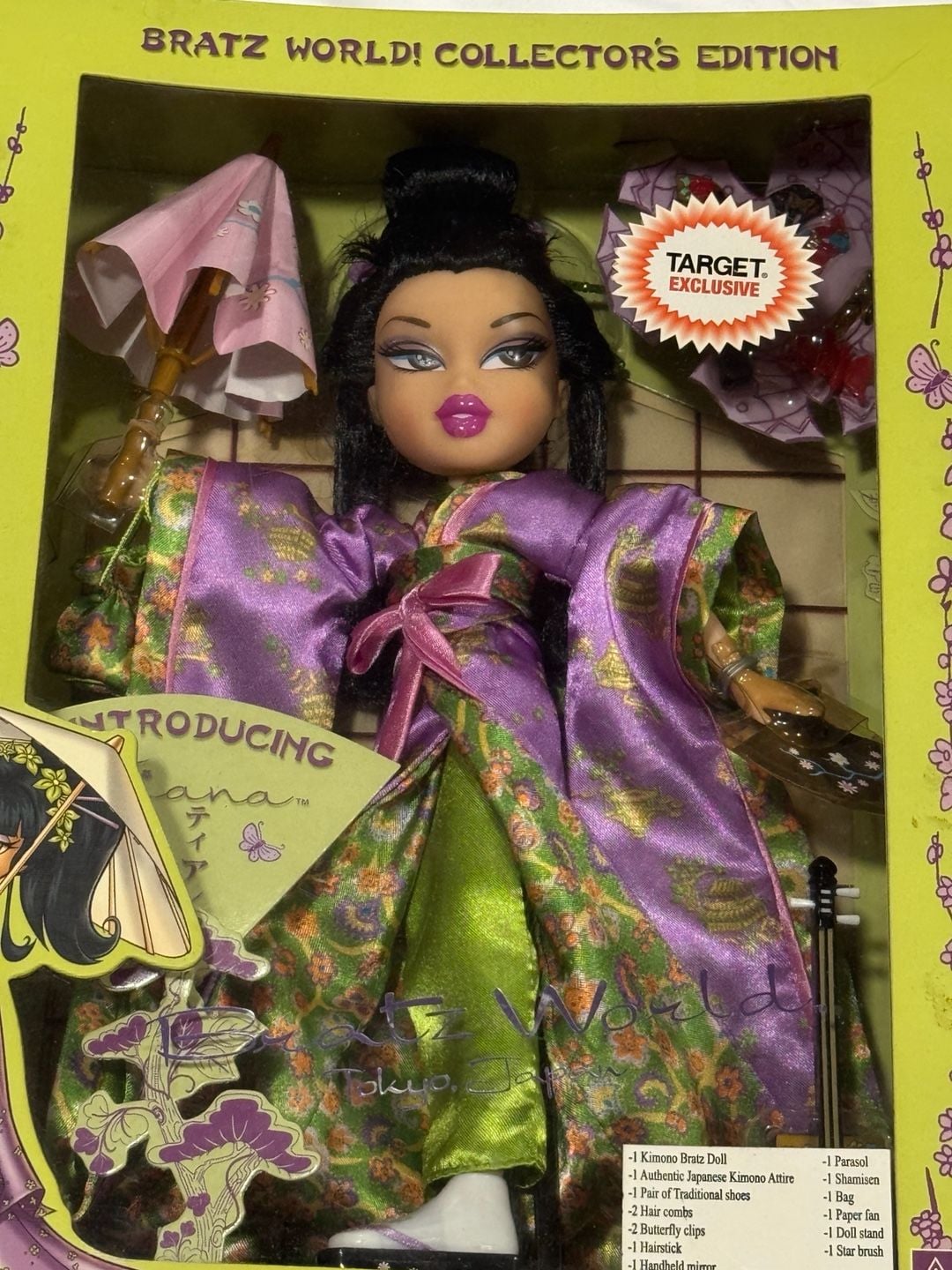 New MGA Bratz World Collectors Edition Tiana Kimono Doll NIB 2004 3