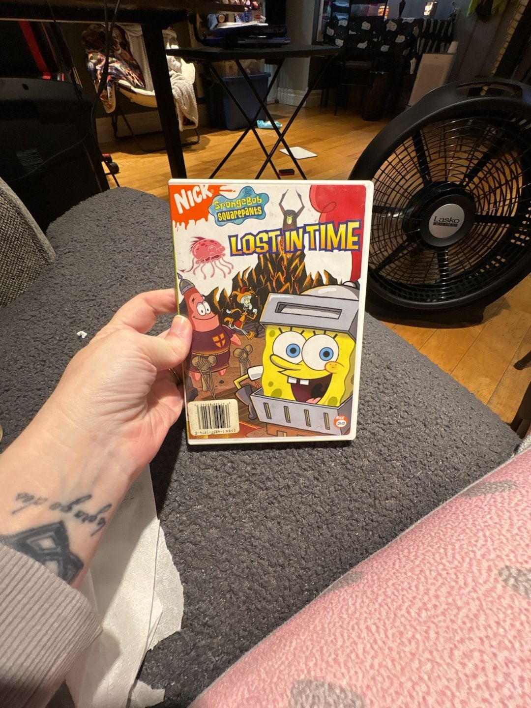 Nickelodeon Spongebob Squarepants Lost In Time DVD 1