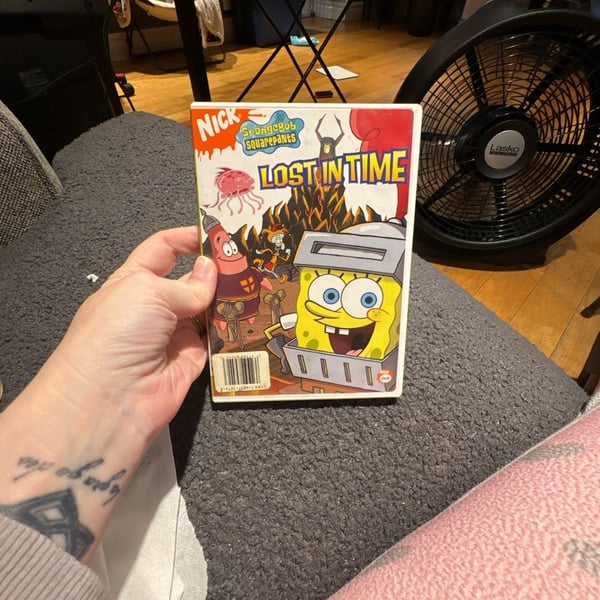 Nickelodeon Spongebob Squarepants Lost In Time DVD