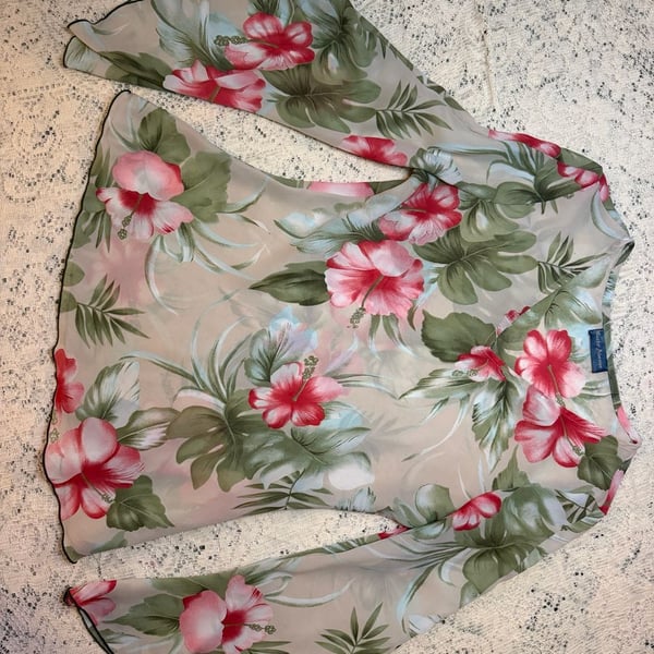 Fairycore y2k flowy sleeve top 