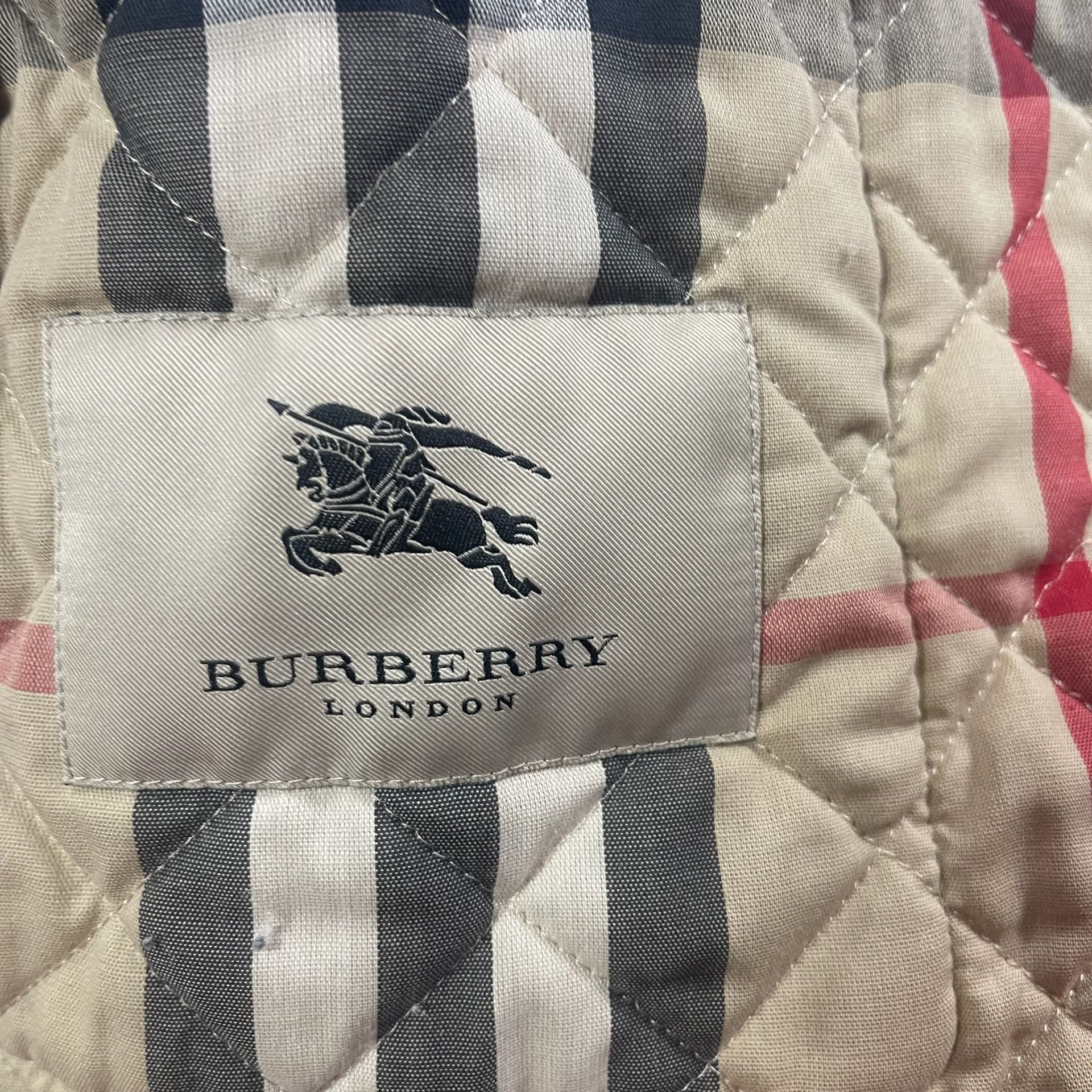 Burberry London Quilted Jacket Nova Check Lining cream women’ S/M 7