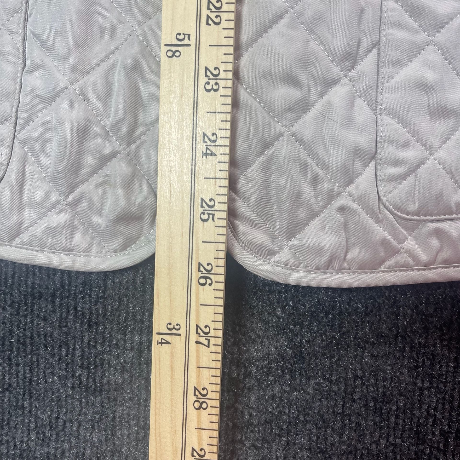 Burberry London Quilted Jacket Nova Check Lining cream women’ S/M 9