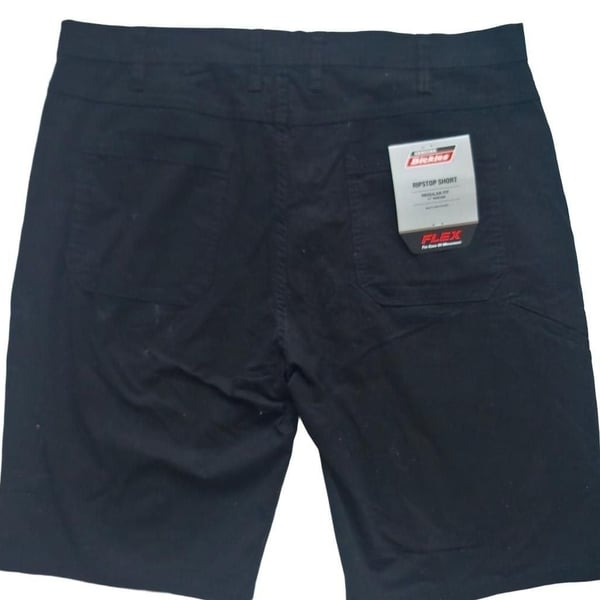 Dickies Ripstop Short Size 38 Regular Fit 11 Inch Inseam Black Flex