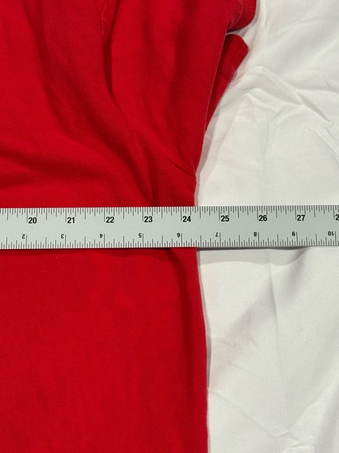 Polo Ralph Lauren Big Pony Polo Shirt XXL Red Custom Fit vintage Y2K 6