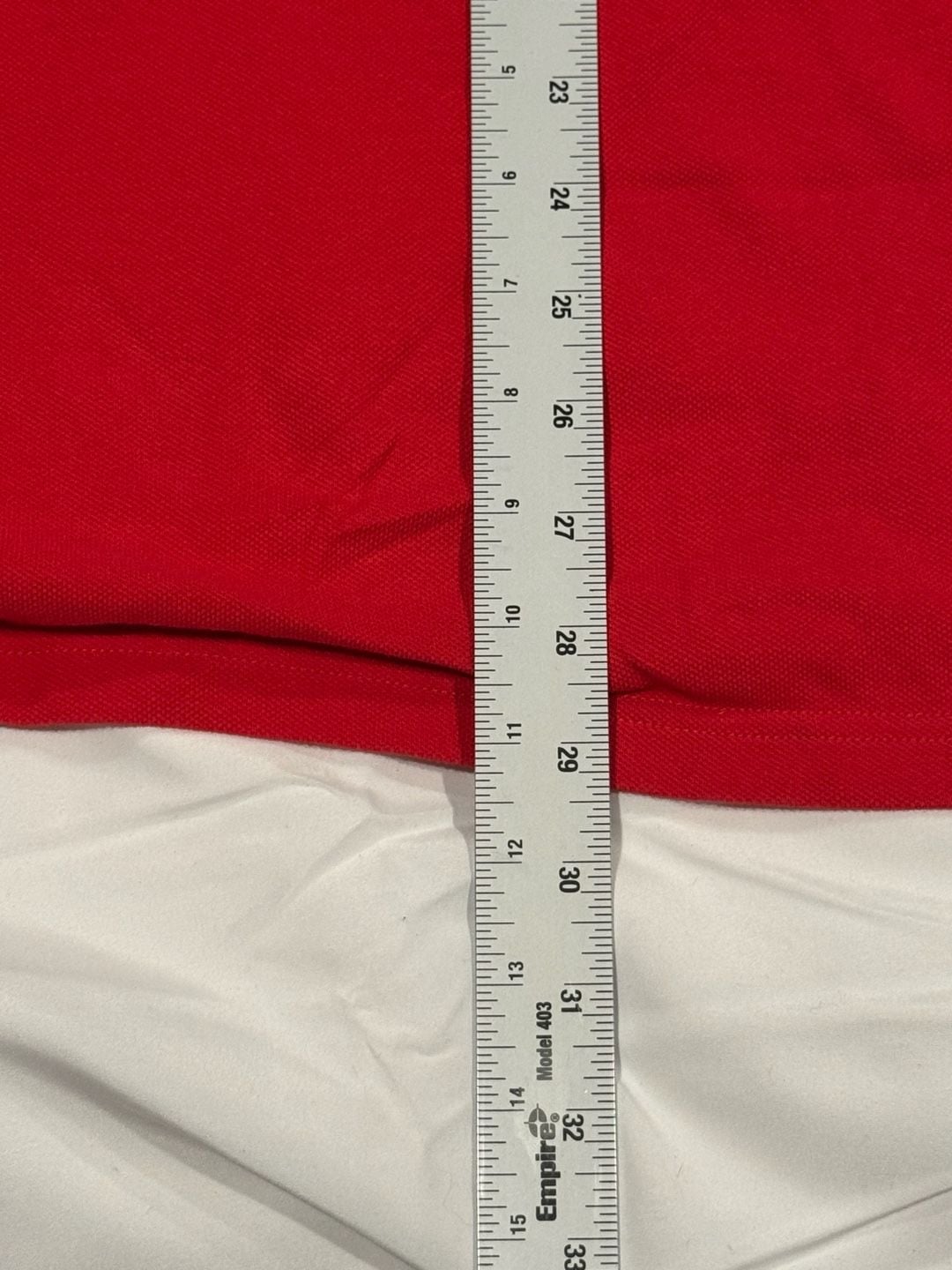 Polo Ralph Lauren Big Pony Polo Shirt XXL Red Custom Fit vintage Y2K 7