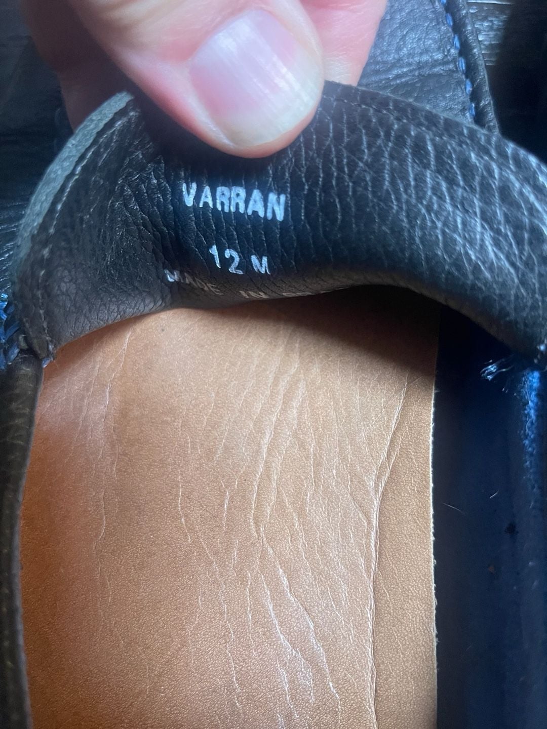 Donald J Pliner Varran Loafer Size 12M Black Leather Driving Shoes 4