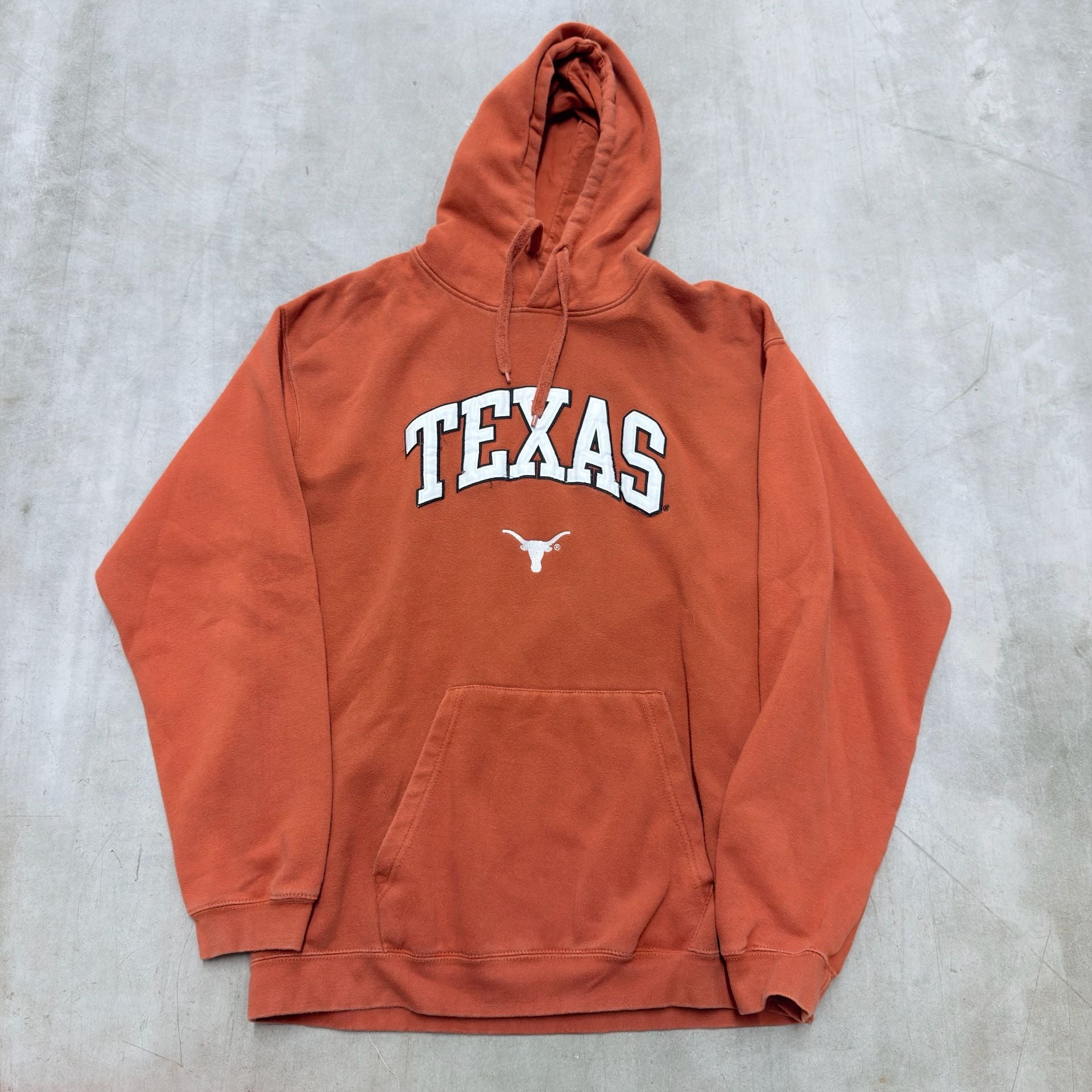 Genuine Stuff Texas Longhorns Hoodie Burnt Orange Vintage 2