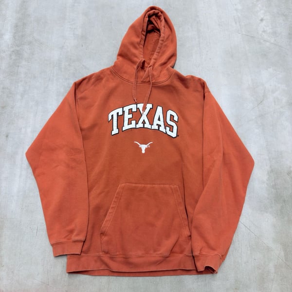 Genuine Stuff Texas Longhorns Hoodie Burnt Orange Vintage