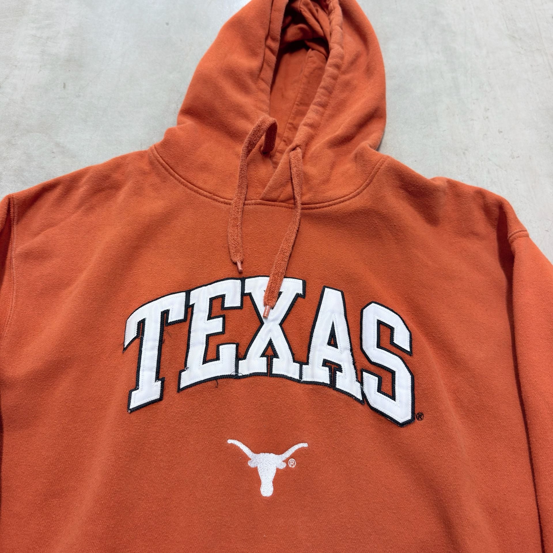 Genuine Stuff Texas Longhorns Hoodie Burnt Orange Vintage 4