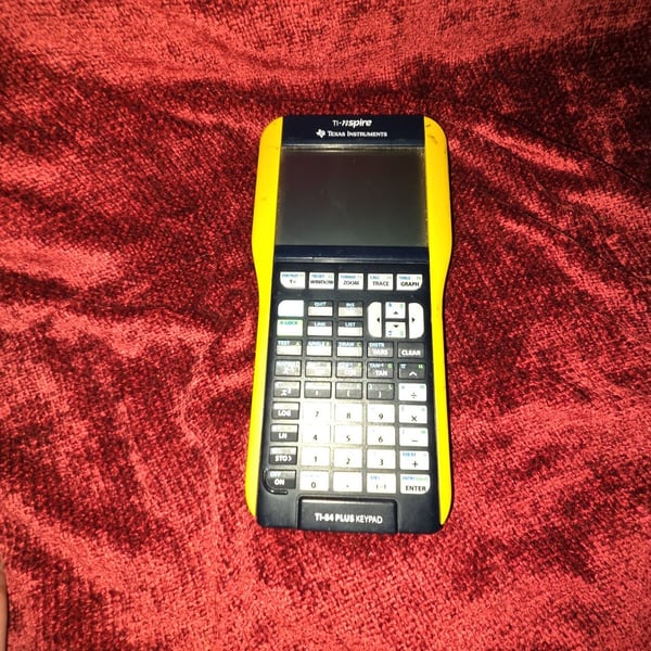 Texas Instruments TI-Nspire Graphing Calculator TI-84 Plus Keypad Yellow