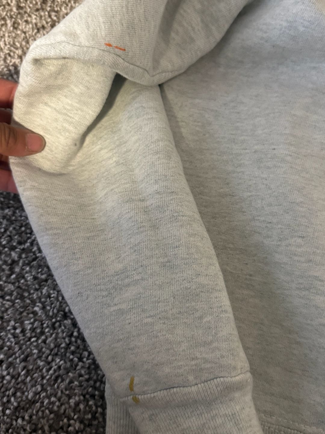 Vintage Fruit of the Loom Athletic Dept Sweatshirt Grey USA 5