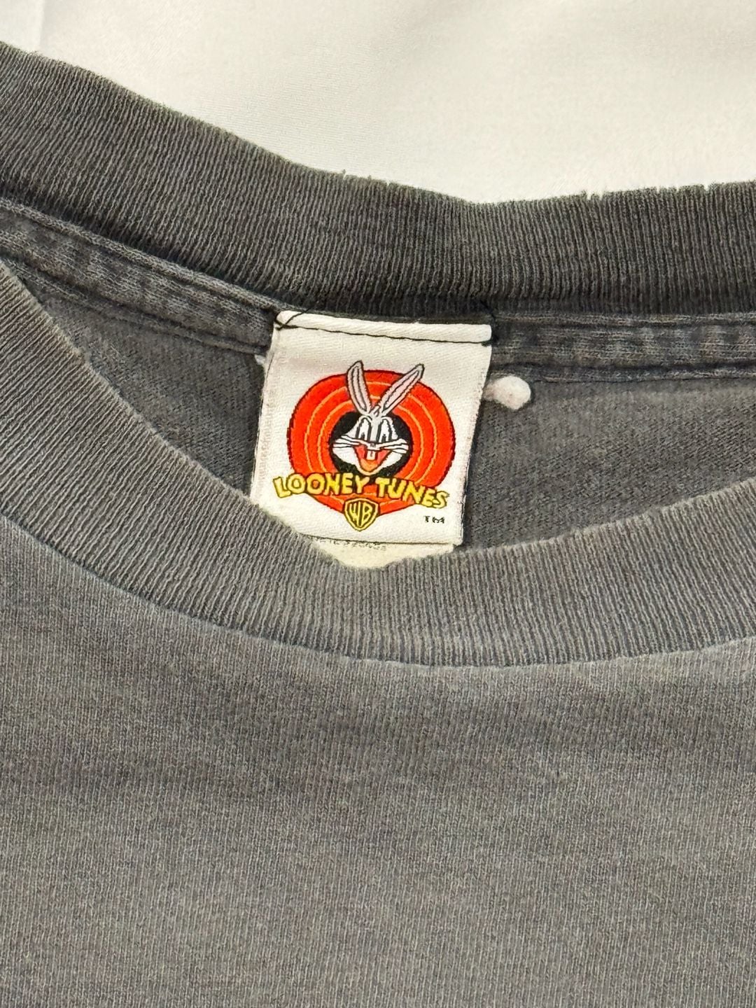 Looney Tunes Pocket T-Shirt Vintage 1997 distressed,holes 5