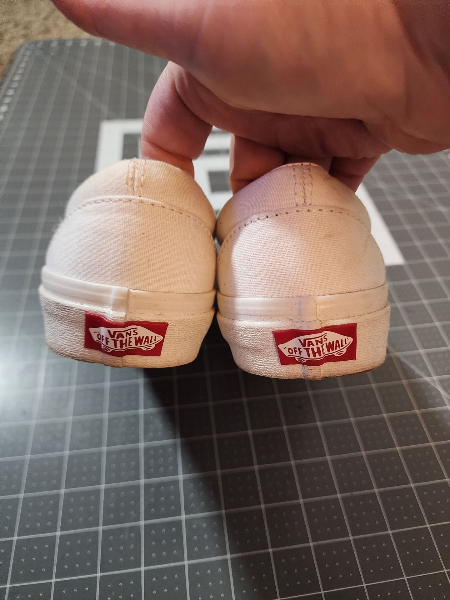 Vans Garden Party Classic Slip-On Shoes True White 7