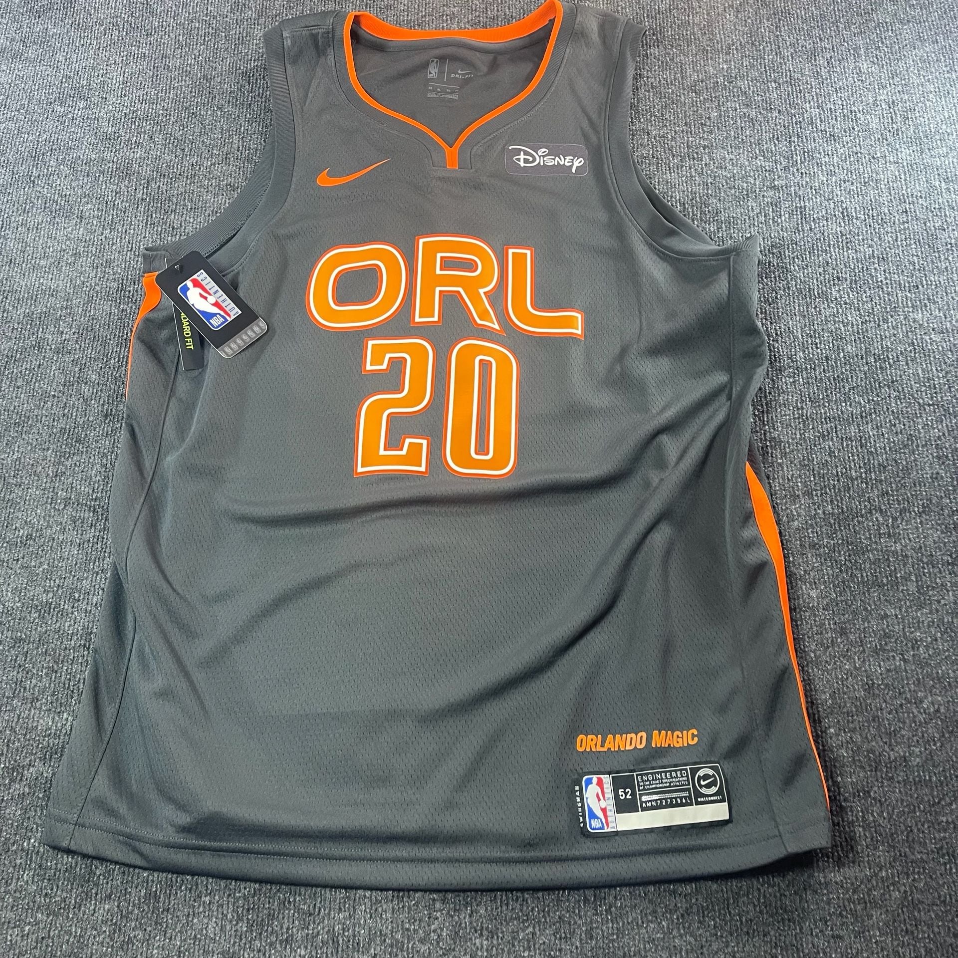 Nike Orlando Magic Markelle Fultz 20 Size XL City Edition Jersey NWT 3