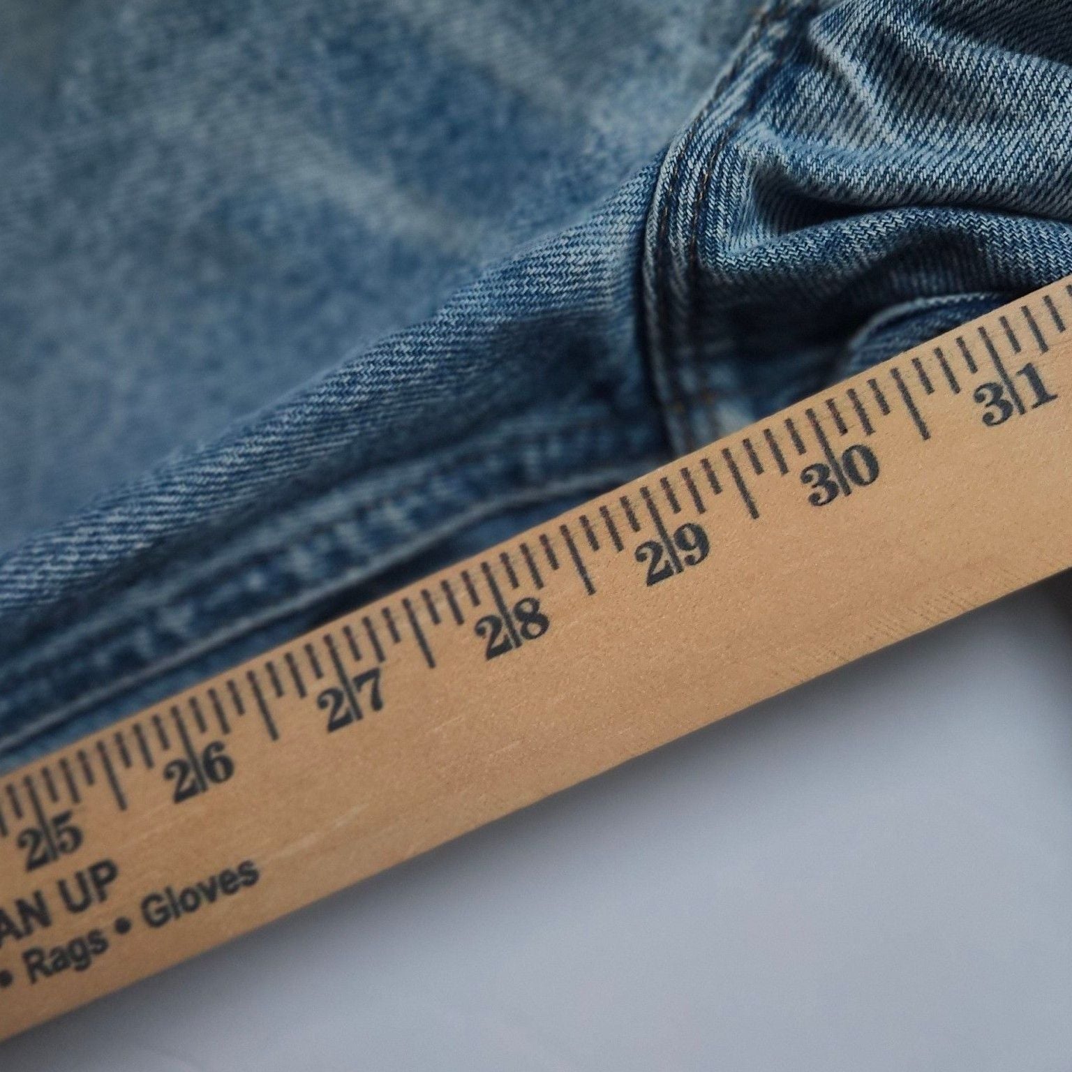 Carhartt Workwear Denim Jeans Distressed Blue 3