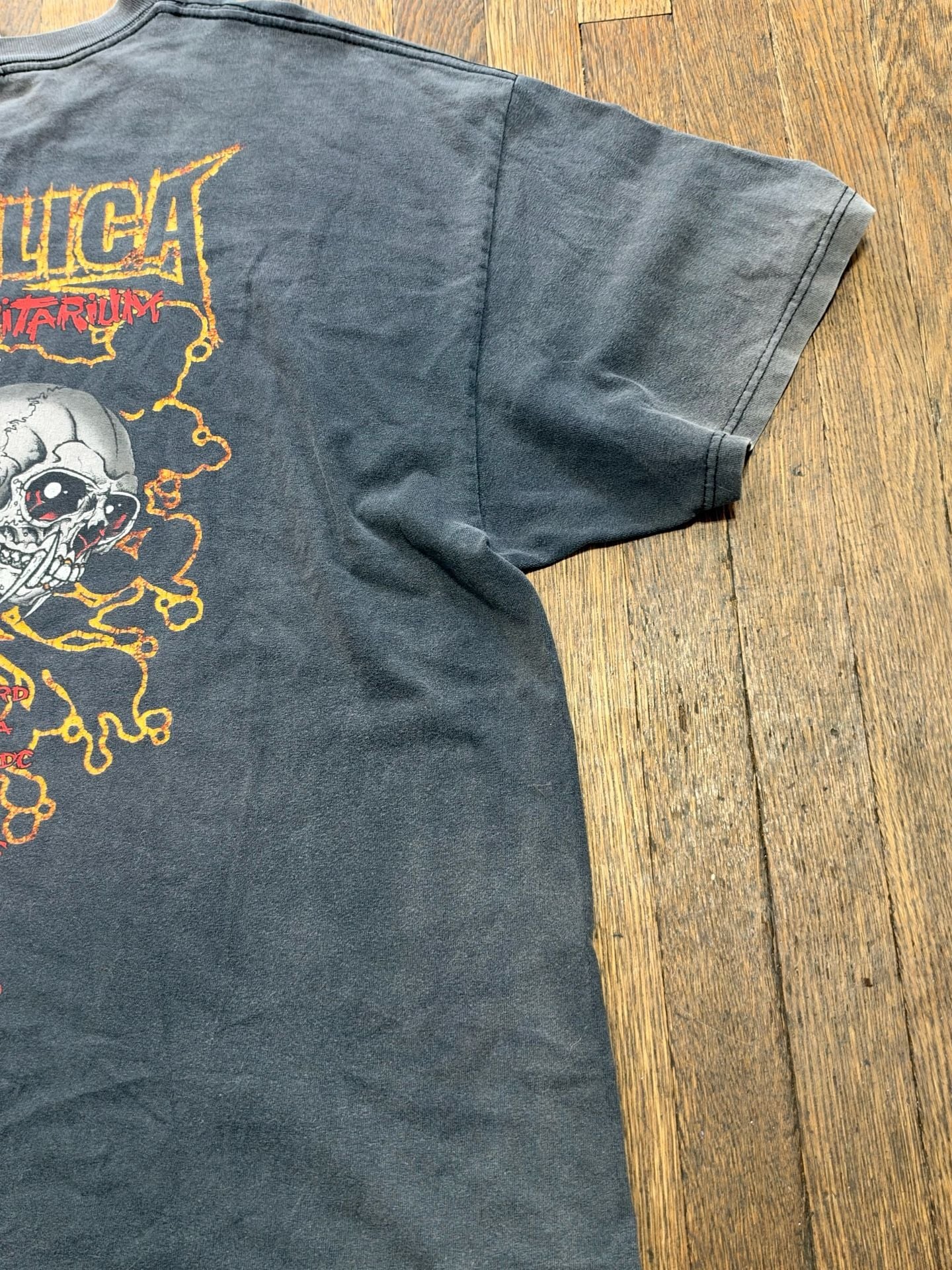 Vintage Metallica Pushead Summer Sanitarium 2003 T-Shirt Size 2XL Black 11