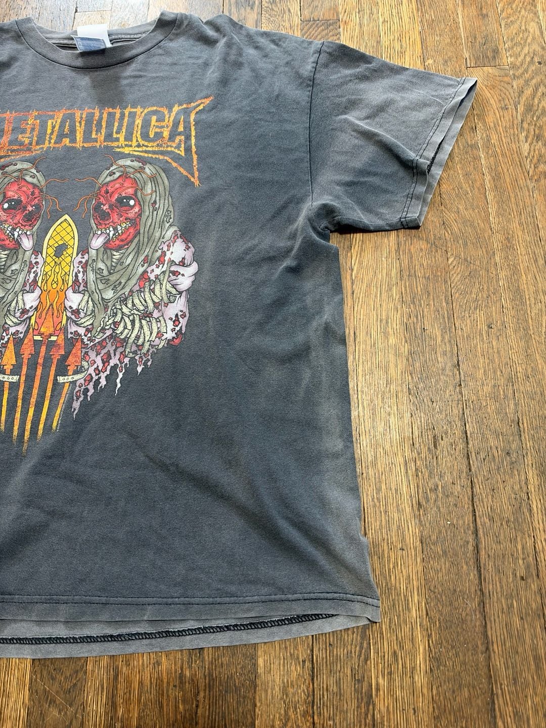 Vintage Metallica Pushead Summer Sanitarium 2003 T-Shirt Size 2XL Black 14