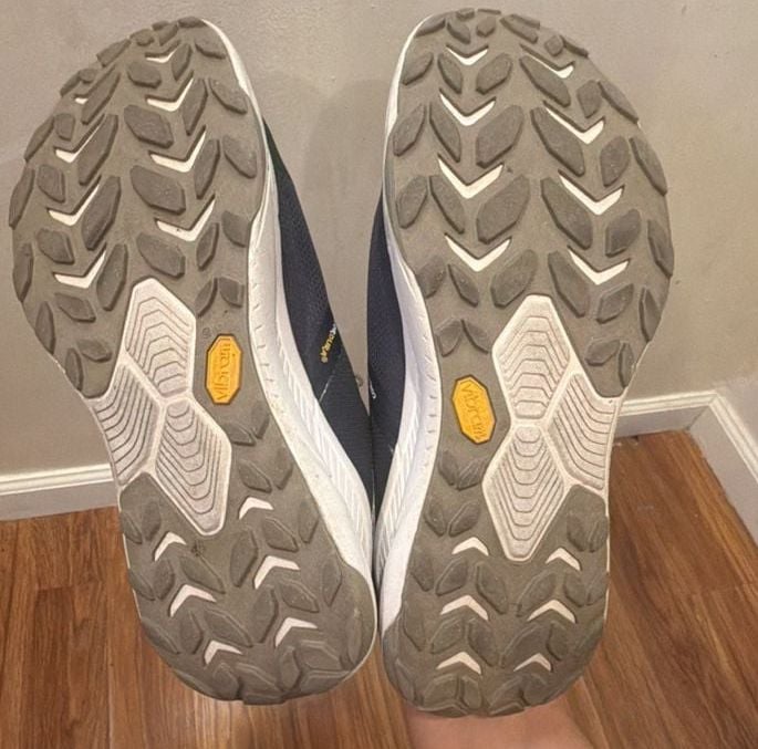 HOKA Transport Running Shoes Navy Blue Vibram Sole 6