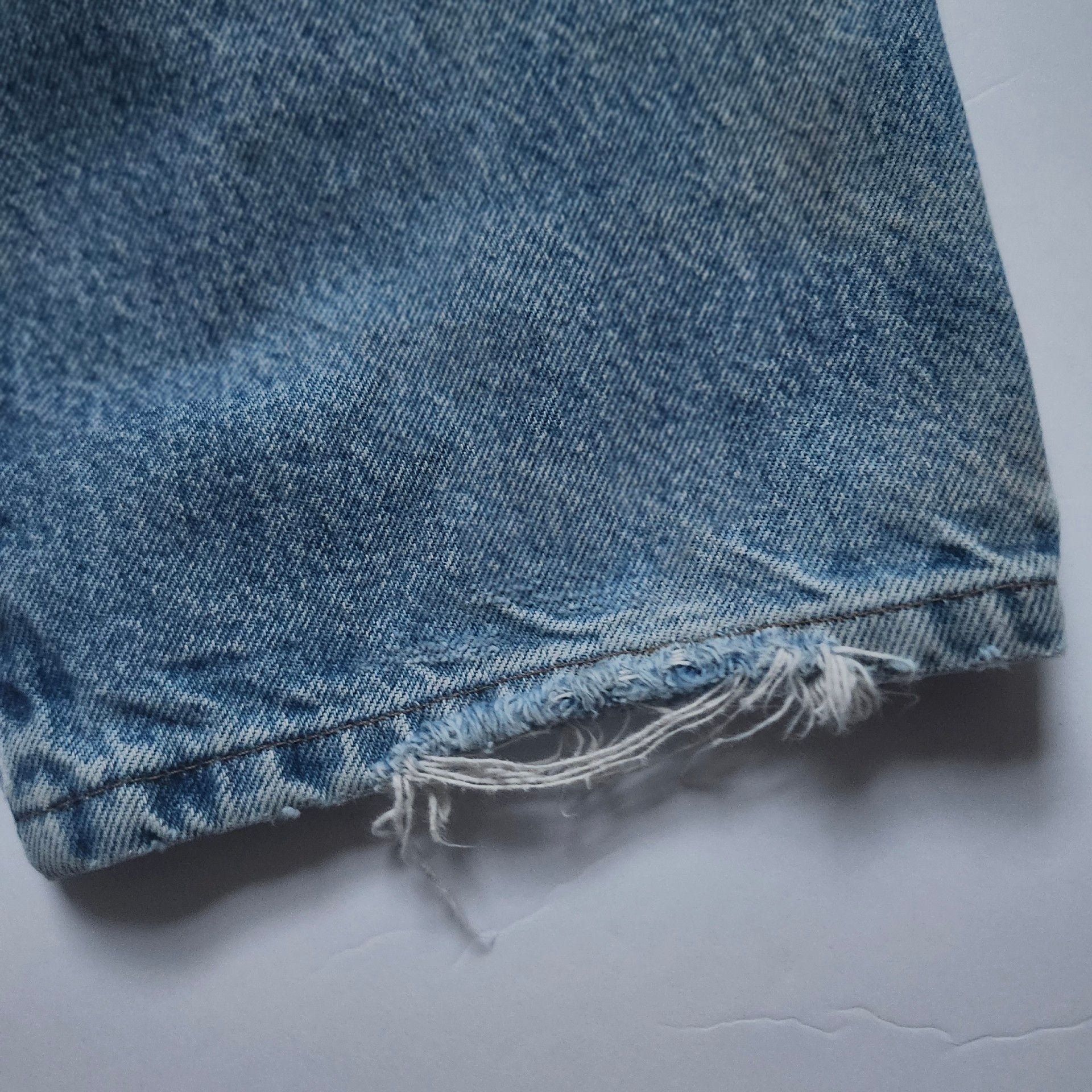Carhartt Workwear Denim Jeans Distressed Blue 12