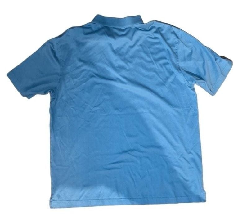 Augusta National Masters Tournament Polo Shirt Size L Blue Pima Cotton 4