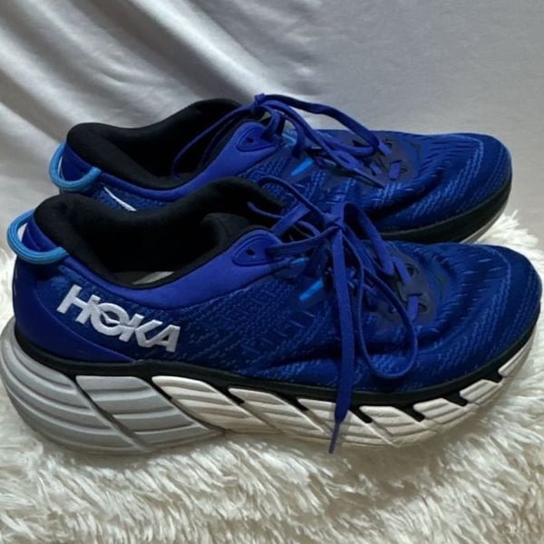 Hoka Gaviota 4 Size 9.5D Blue Graphite Running Shoes
