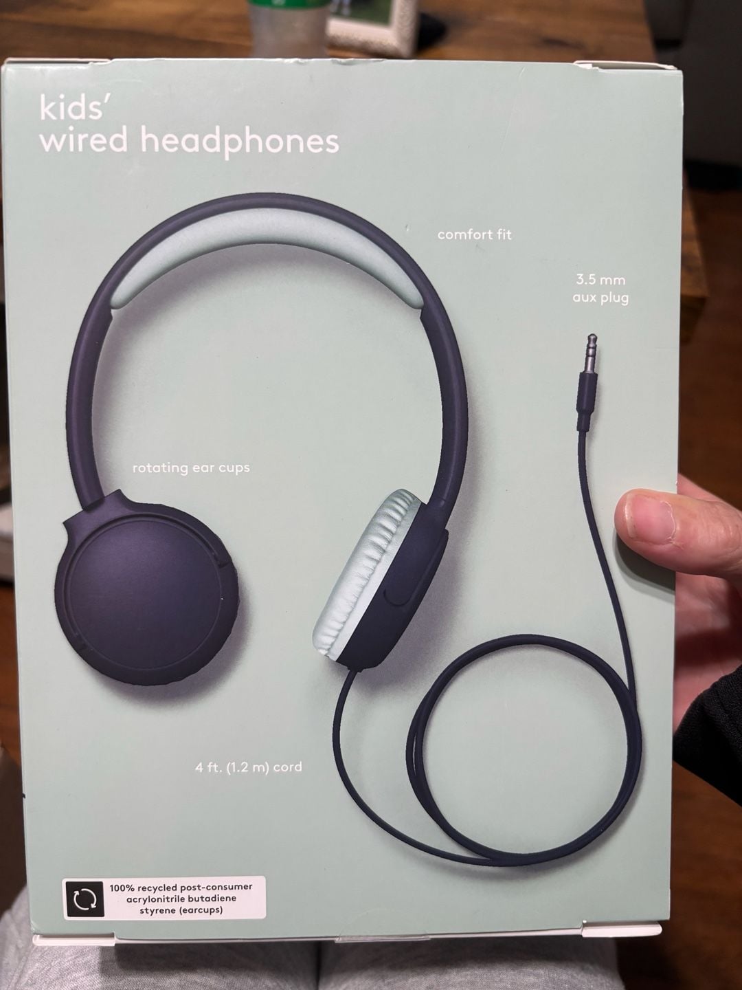 Heyday Kids' Wired Headphones Indigo Sky Blue 2
