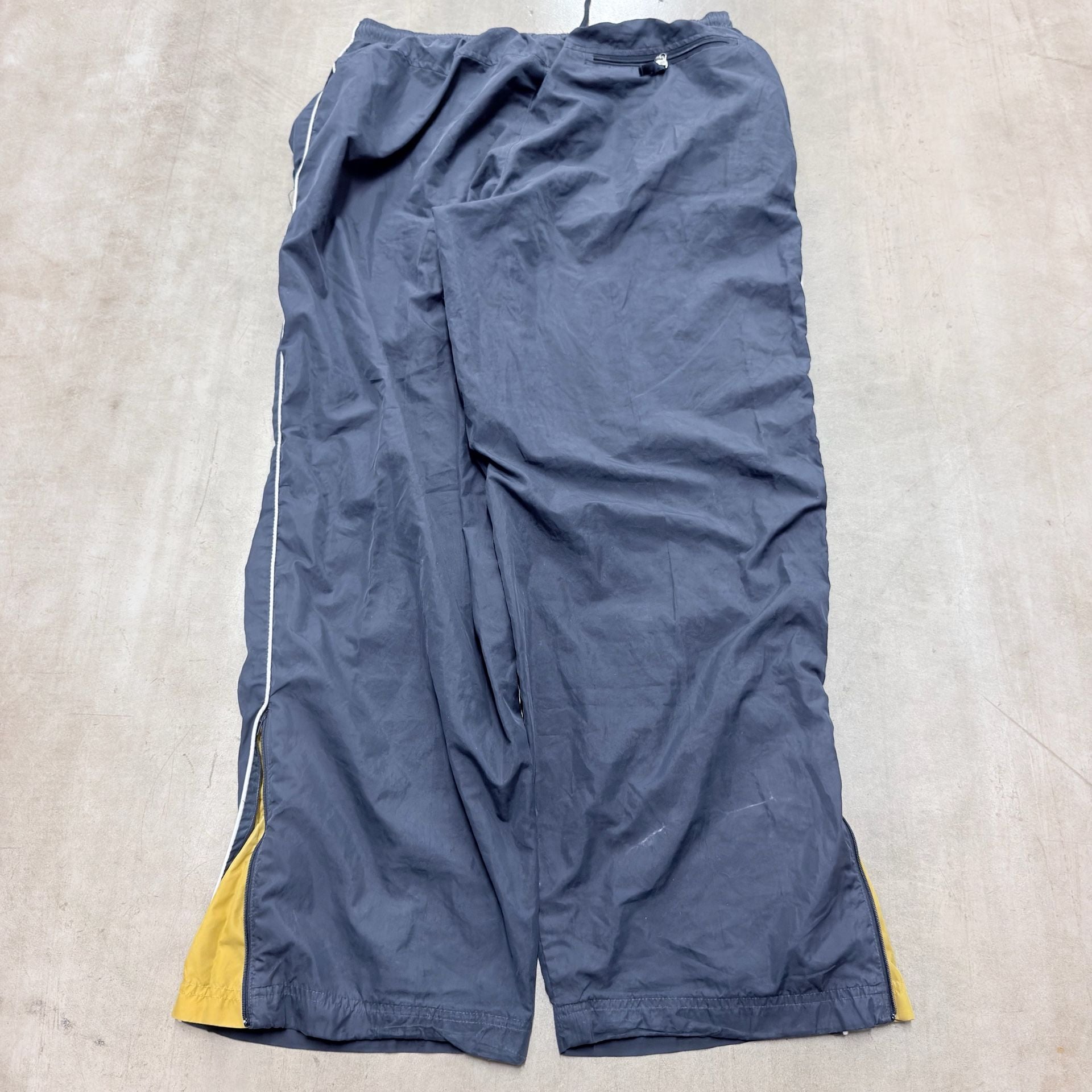 Nike Track Pants Size XL Grey Windbreaker Zip Hem 6