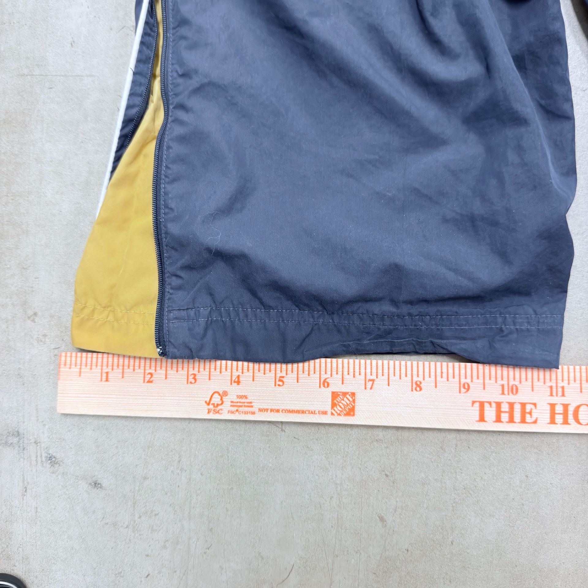 Nike Track Pants Size XL Grey Windbreaker Zip Hem 9