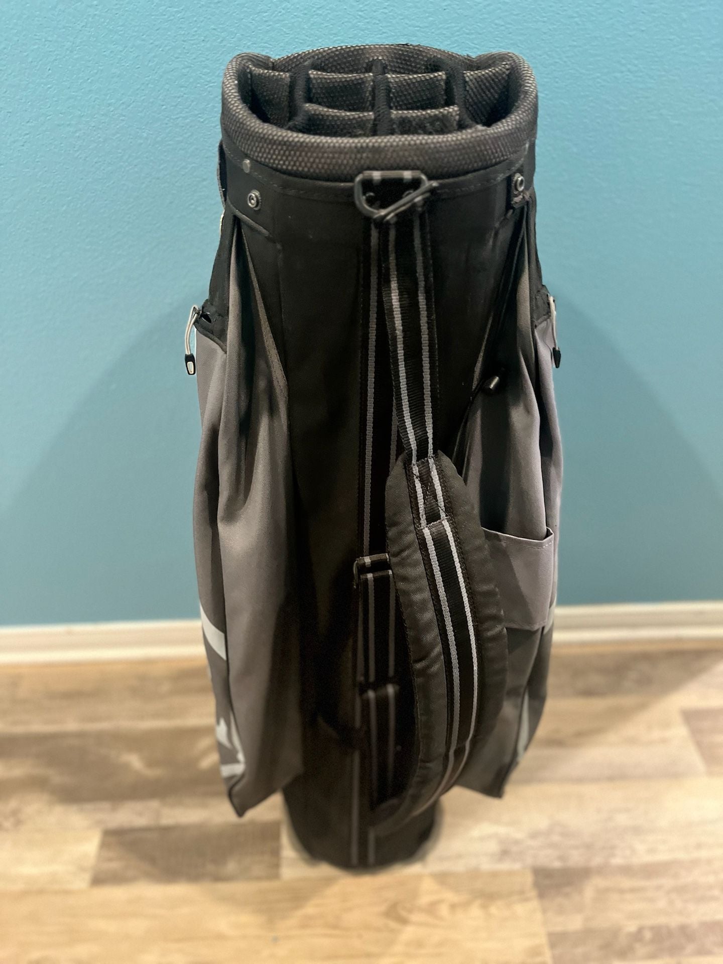 Callaway Chev 14 Cart Bag Black Charcoal White 4