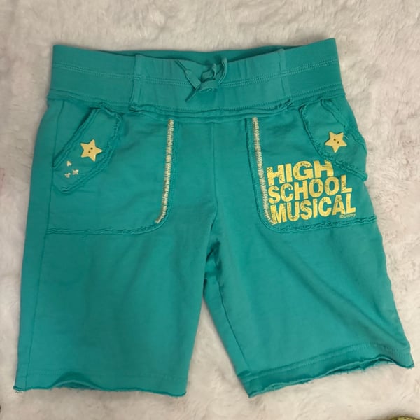 Disney High School Musical Shorts Size M (10/12) Teal