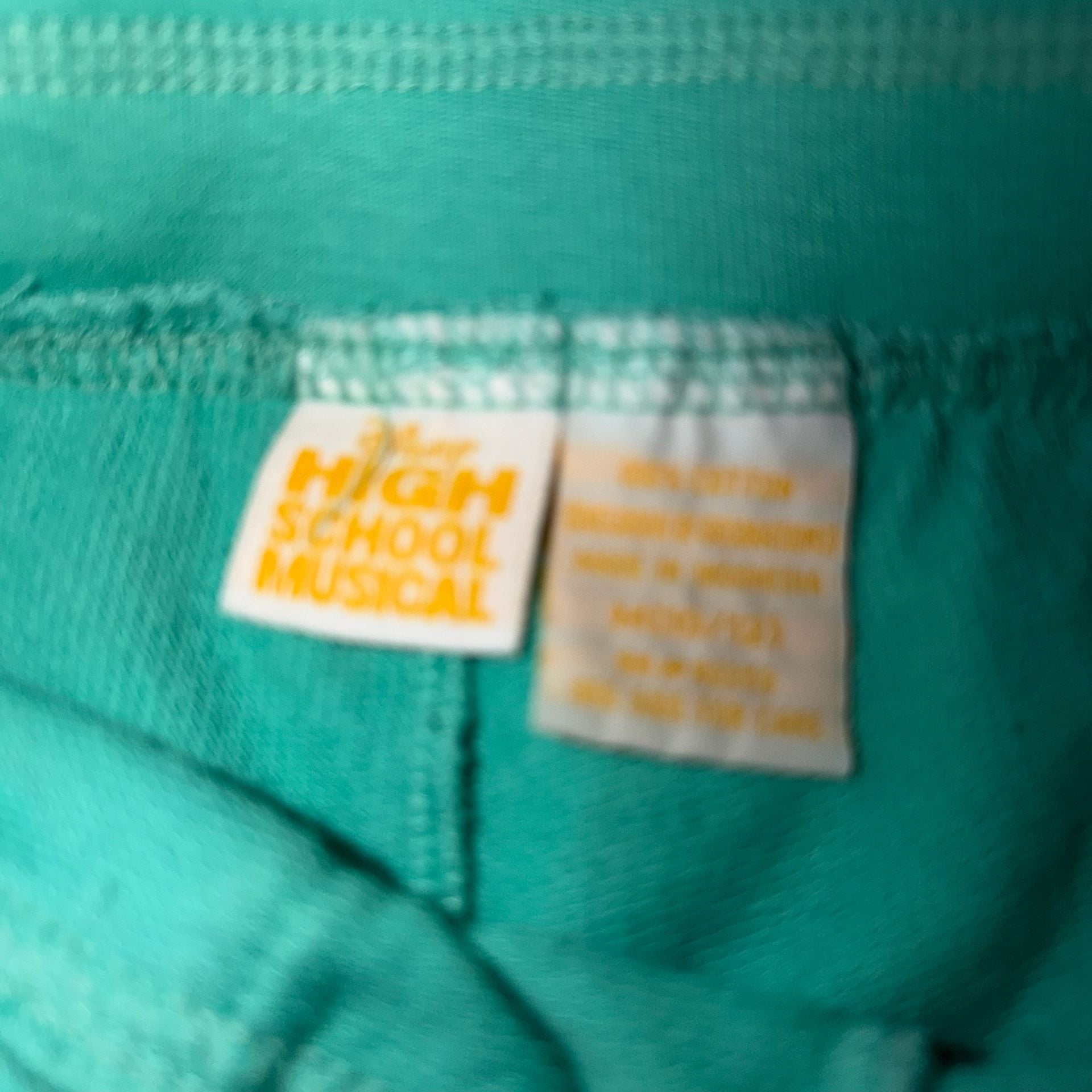 Disney High School Musical Shorts Size M (10/12) Teal 5
