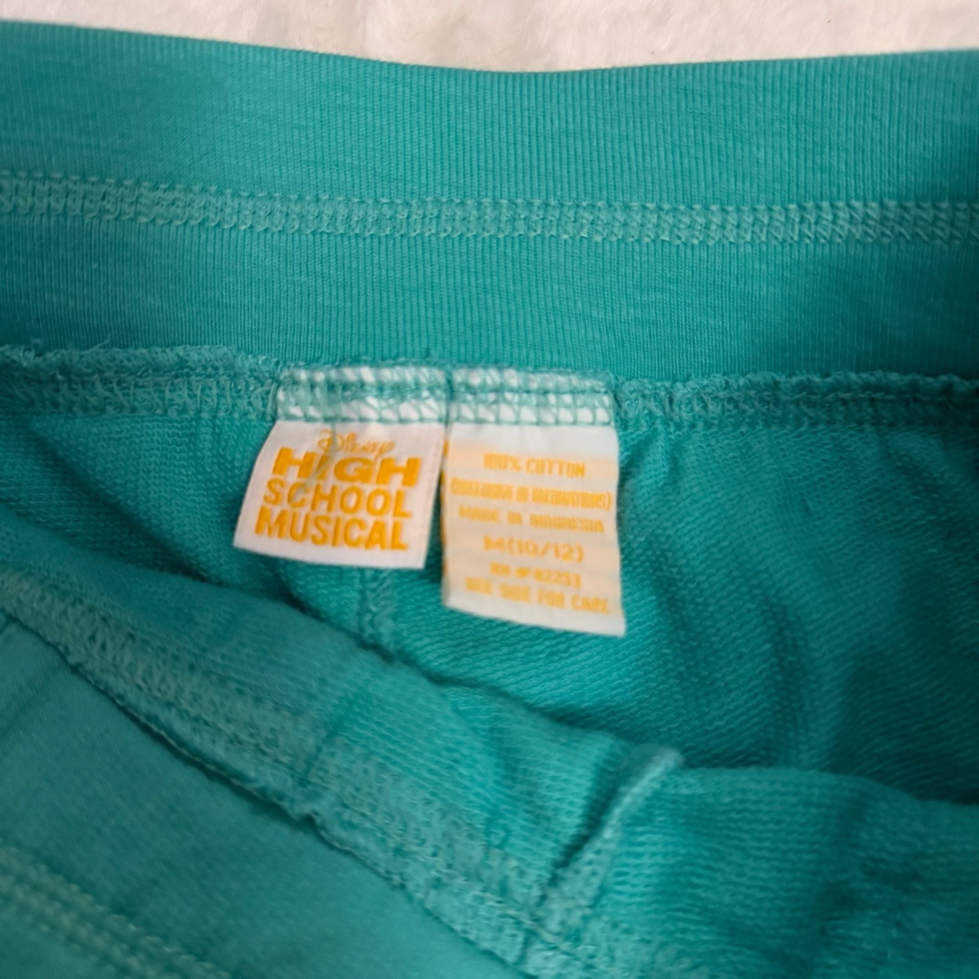 Disney High School Musical Shorts Size M (10/12) Teal 6