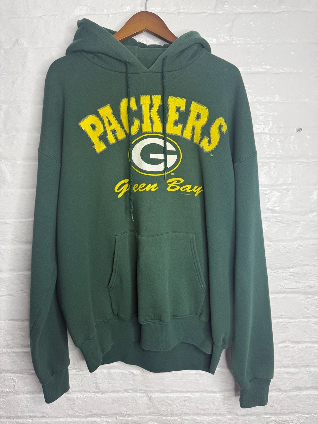 Lee Sport 1996 Green Bay Packers Hoodie Size L Green Vintage NFL Pullover 2