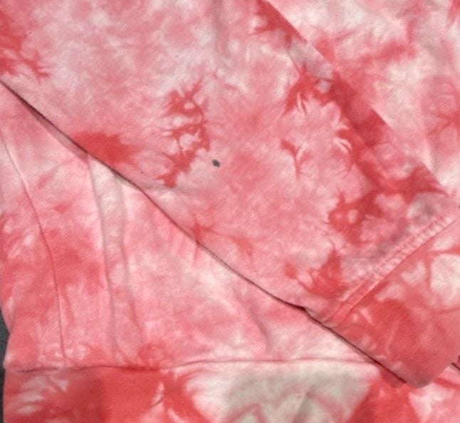 Vans Sweatshirt Size S Pink Tie Dye Off The Wall Crewneck Pullover 4