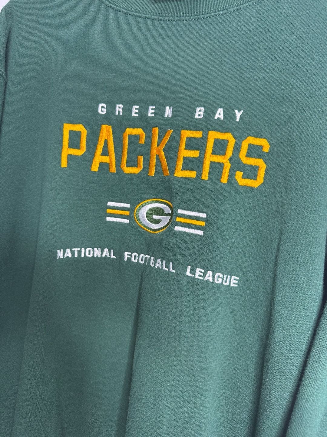 Lee Sport Green Bay Packers Sweatshirt Size M Green NFL Crewneck 3