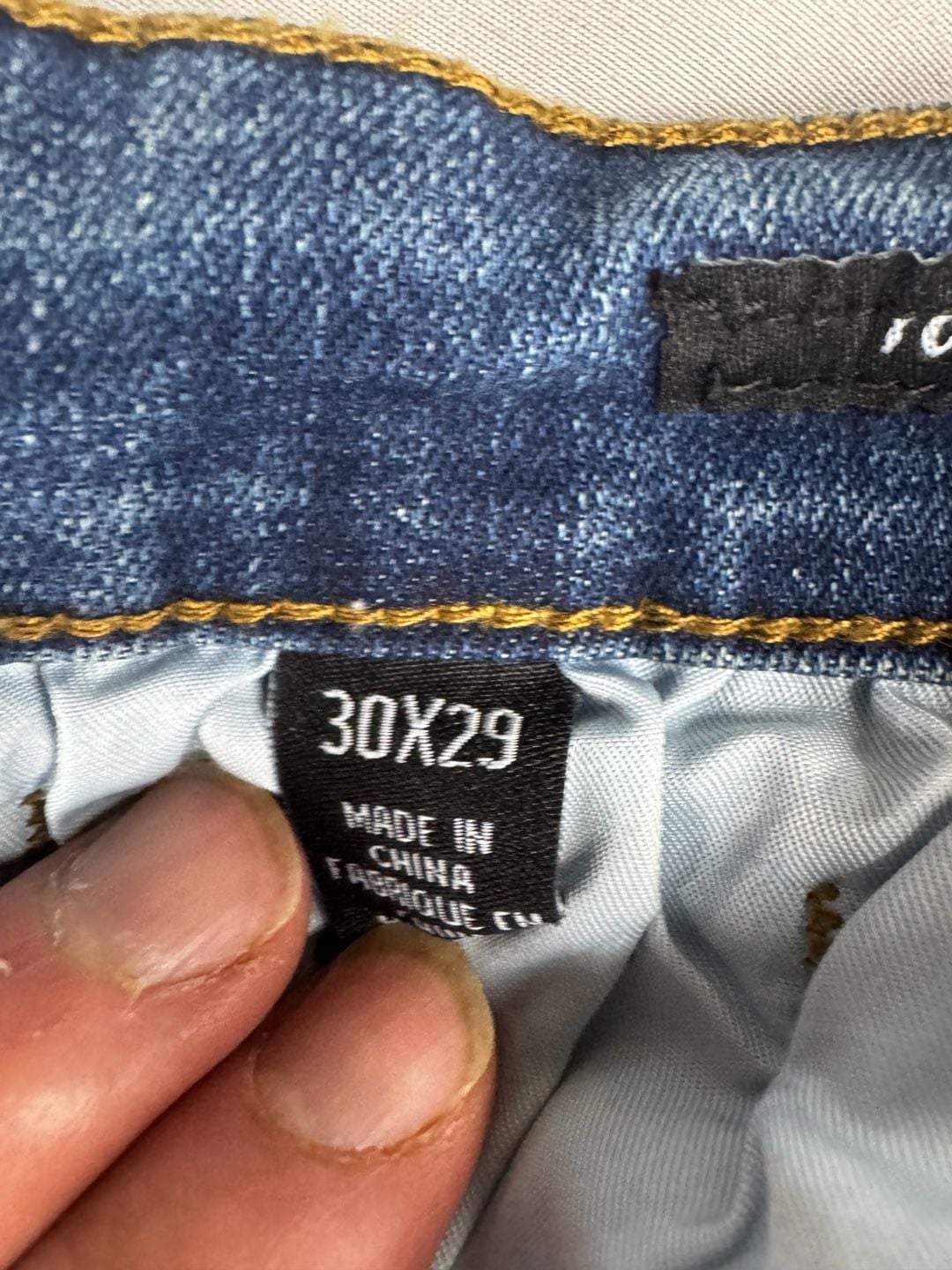 Kenneth Cole New York Skinny Jeans Size 32x30 Blue Denim lot of 4 10
