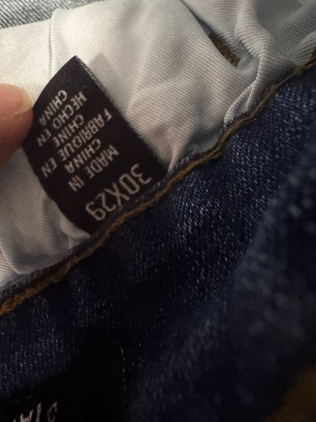Kenneth Cole New York Skinny Jeans Size 32x30 Blue Denim lot of 4 13