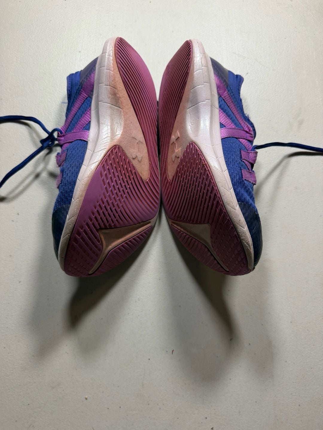 Under Armour Athletic Sneakers Blue Purple 3