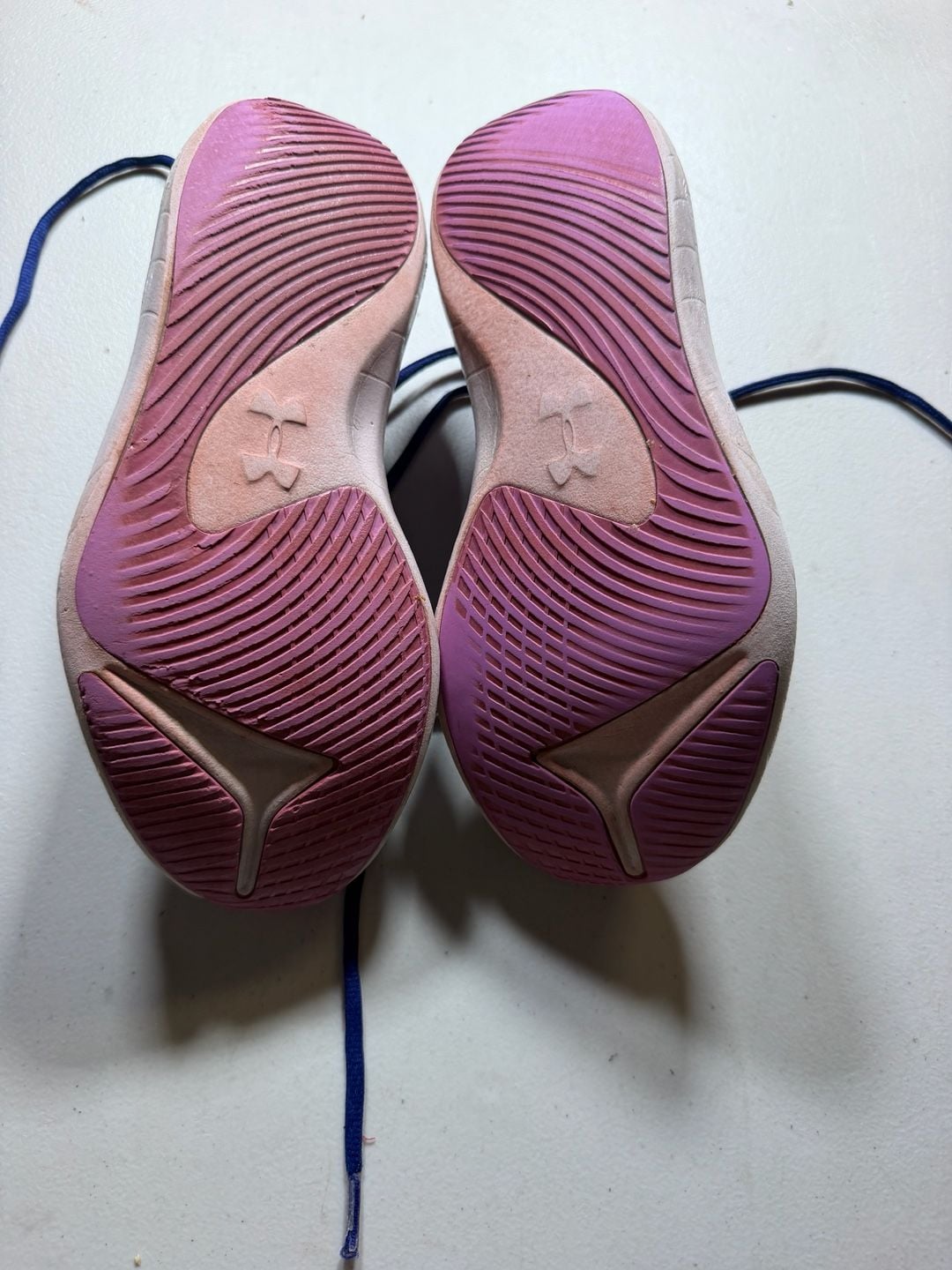 Under Armour Athletic Sneakers Blue Purple 4