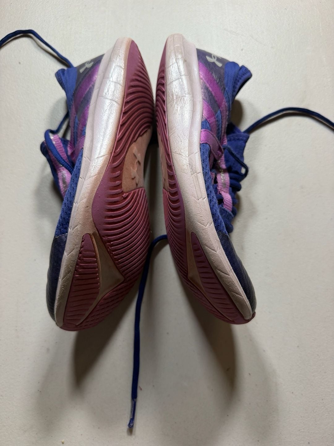 Under Armour Athletic Sneakers Blue Purple 5