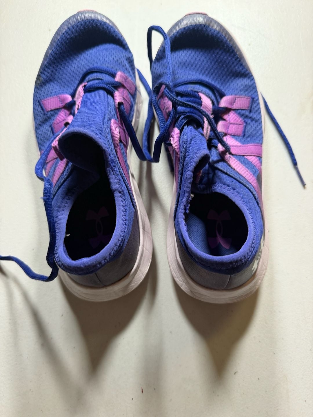 Under Armour Athletic Sneakers Blue Purple 6
