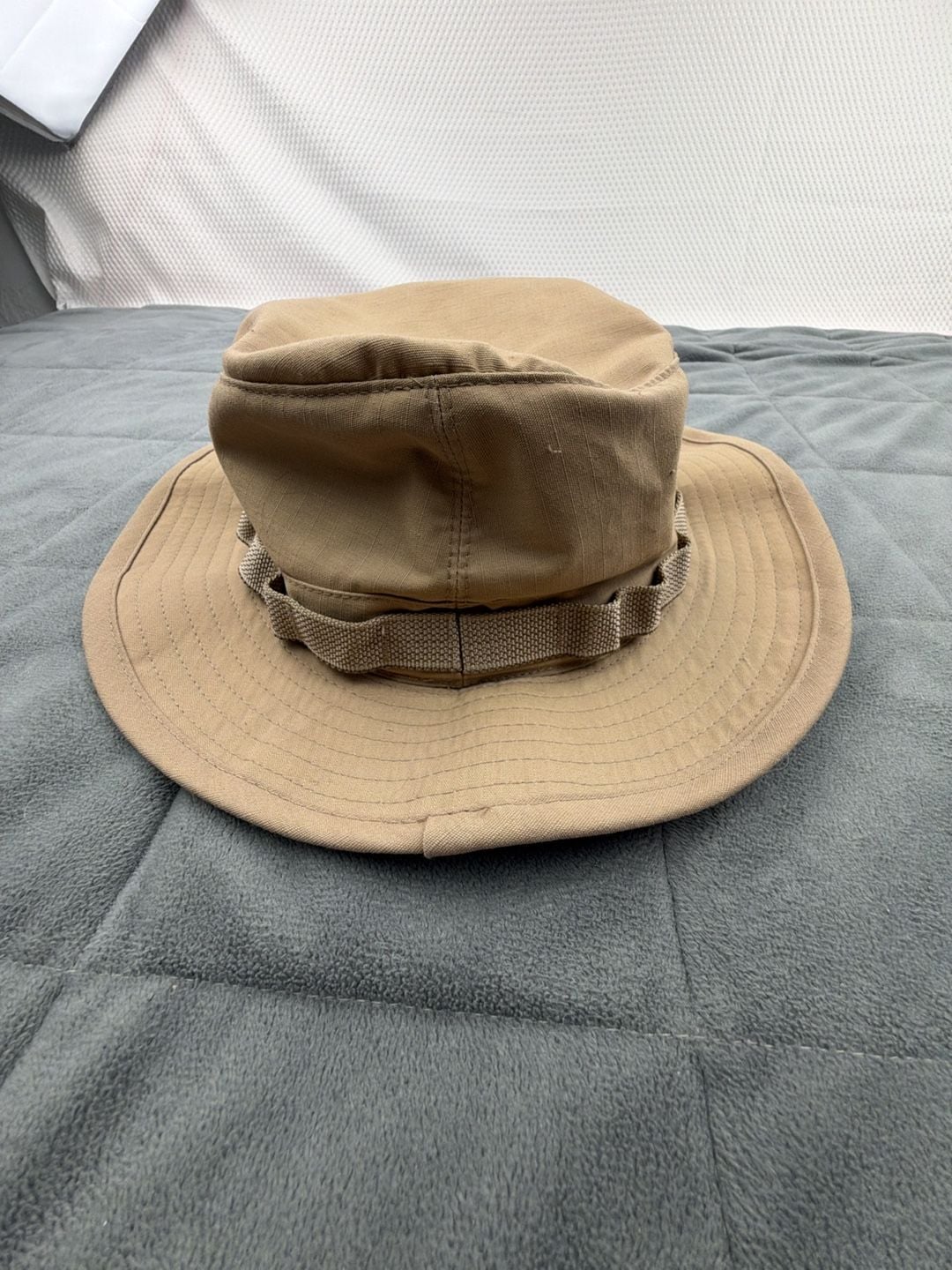 R&B Inc. Sun Hot Weather Type II Boonie Hat Size 7 1/2 Khaki Ripstop 4