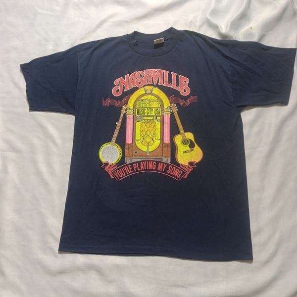 Vintage Belton Nashville Jukebox You're Playing My Song T-Shirt