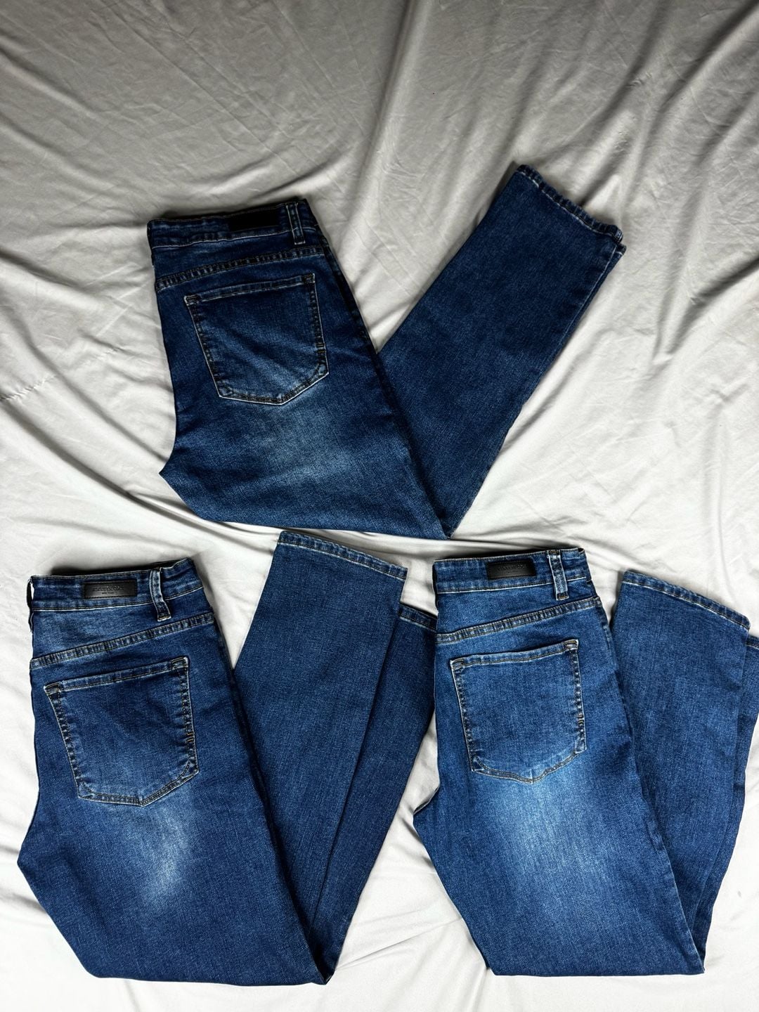 Kenneth Cole Straight Fit Jeans Size Blue Denim lot of 3 1